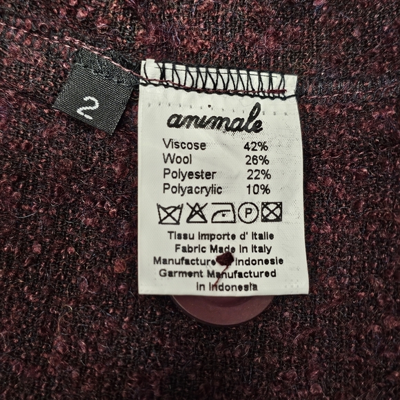 Animale Free size Jacket NWT - Picture 4 of 13